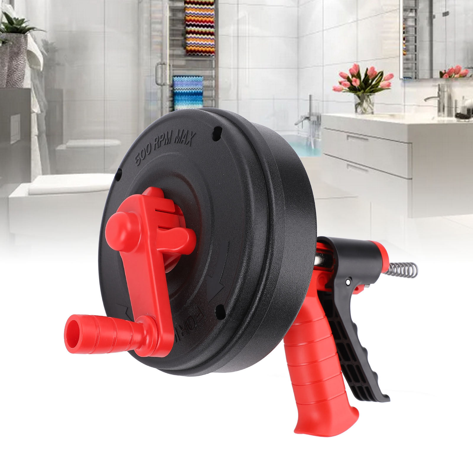 Drain Snake Flexible - Desatascador de Drenajes de Alta Dureza,