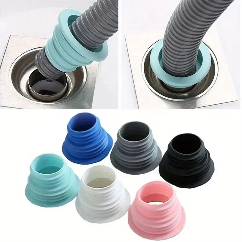 Drain Pipe Clip - Anillo de Sellado para Desagües, Tapón
