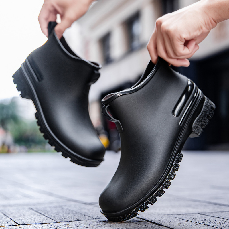 Pipe Bending Spring - Botas de Lluvia de Plástico Antideslizantes
