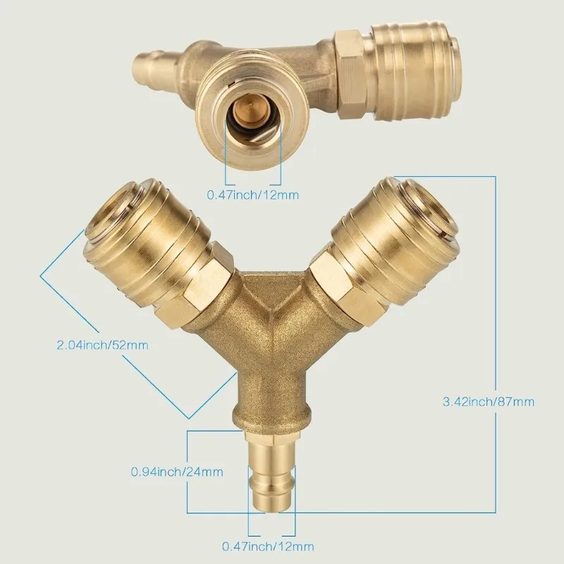 Distribuidor de Aire Comprimid - Compression Fitting Brass reseña y precio