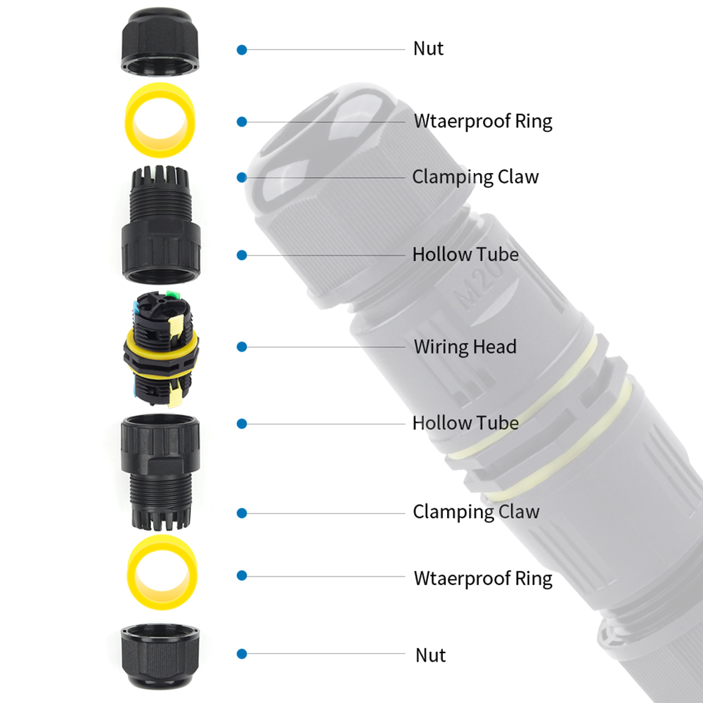 1 Uds. Conectores de cable ada - Push Fit Connector reseña y precio
