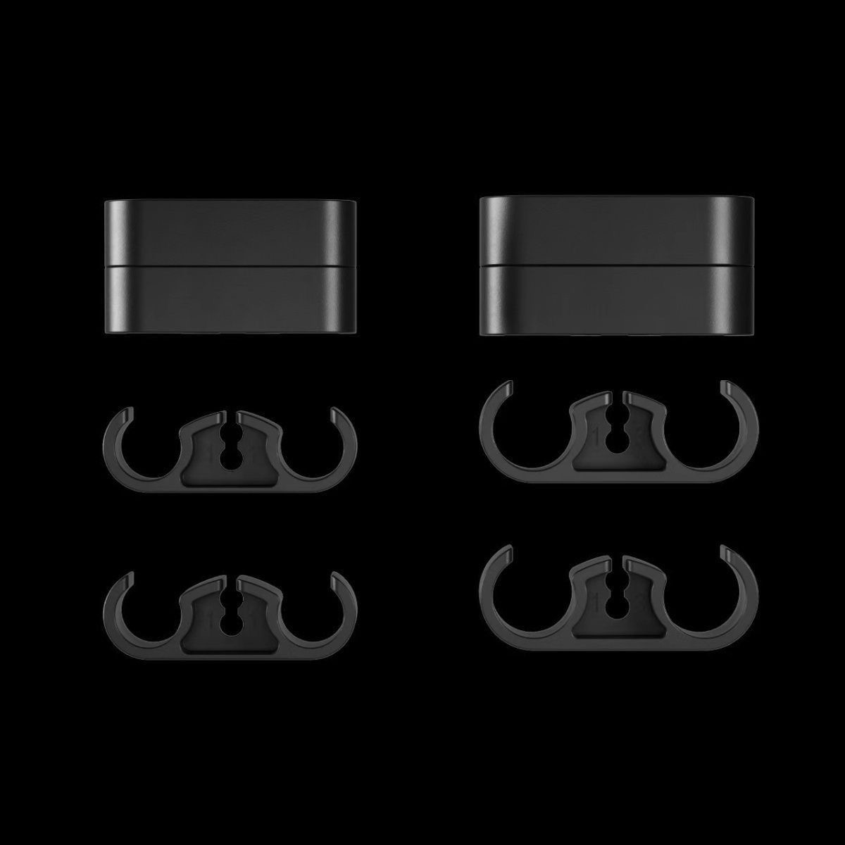 Clip organizador de cables par - Plastic Pipe Clip reseña y precio