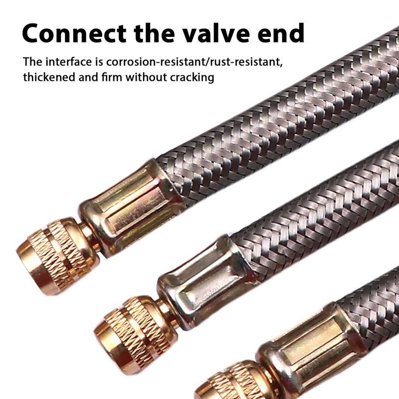 1 pieza de extensión de válvul - Flexible Hose Braided reseña y precio
