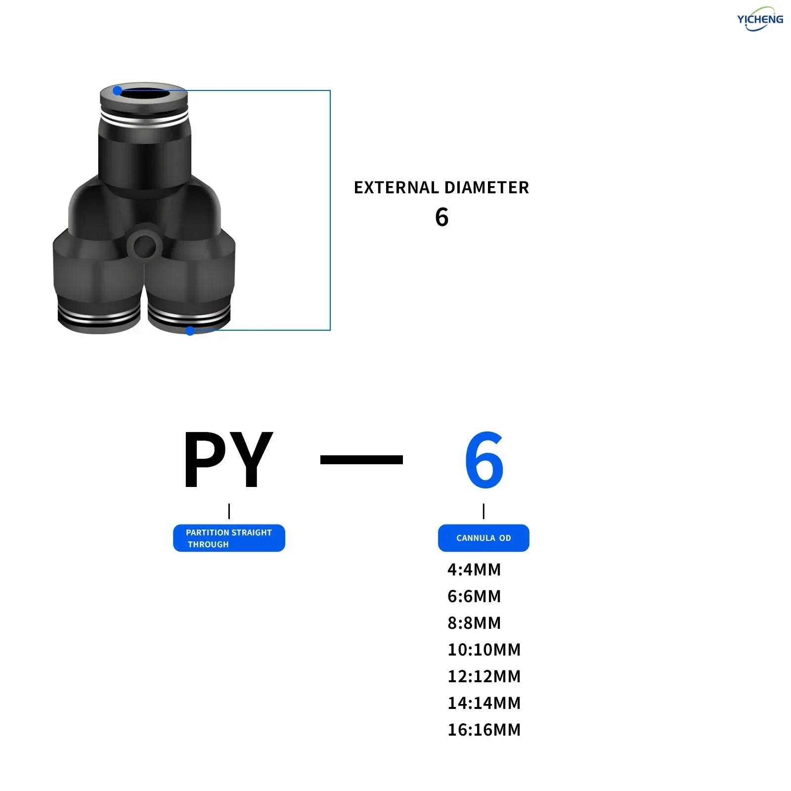 Conector de manguera neumática - Push Fit Connector reseña y precio