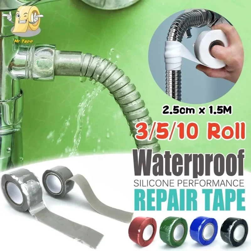 Cintas de silicona para repara - Silicone Tap Washer reseña y precio