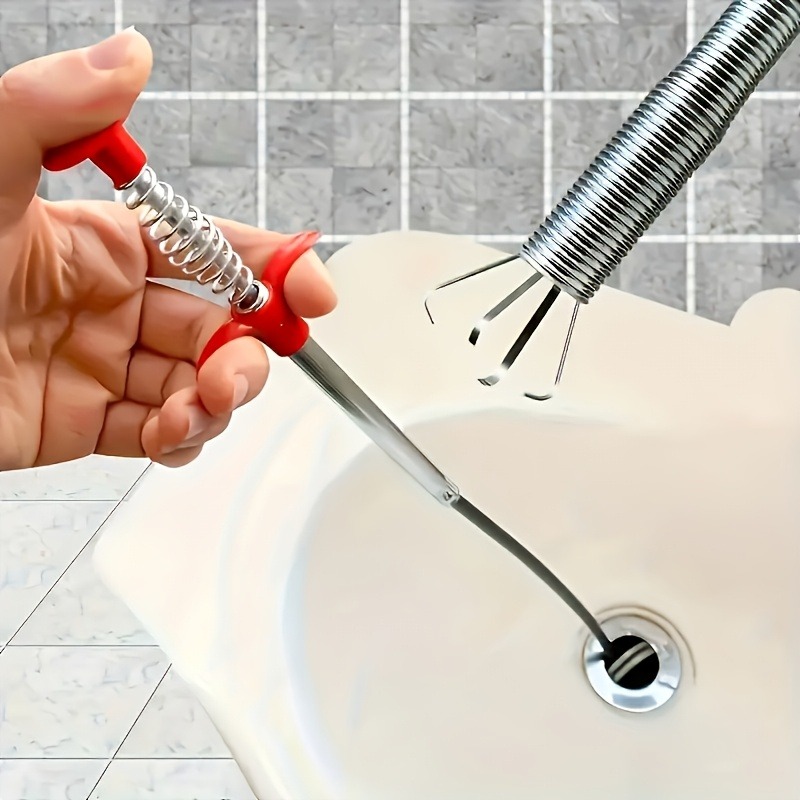 1 unidad de desatascador de al - Drain Pipe Clip reseña y precio