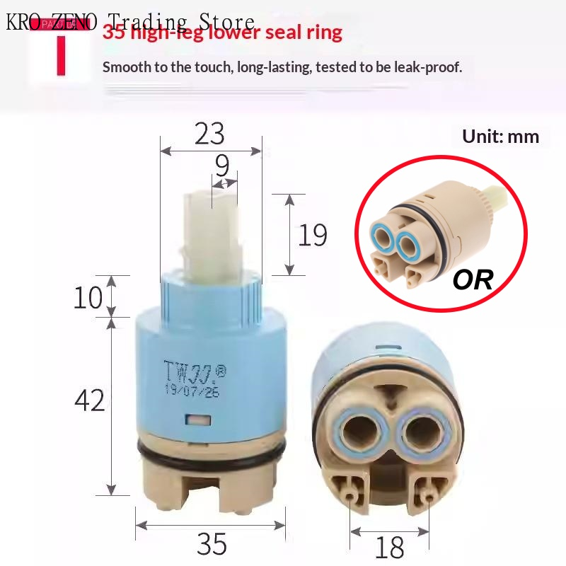 1 unidad de cartuchos cerámico - Basin Mixer Cartridge reseña y precio