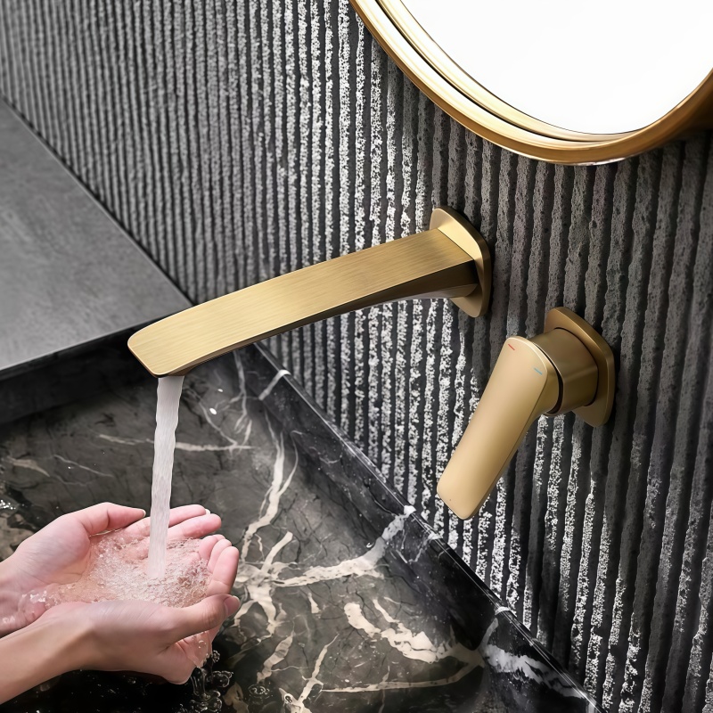 Grifo de Baño Dorado Empotrado - Basin Mixer Cartridge reseña y precio