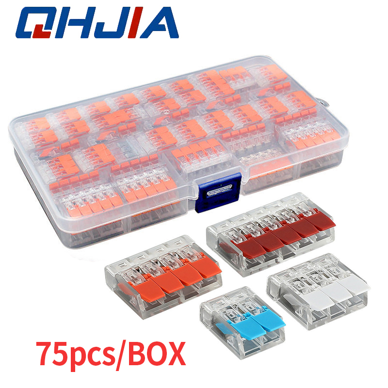 Kit de 75 Conectores de Cable  - Push Fit Connector reseña y precio