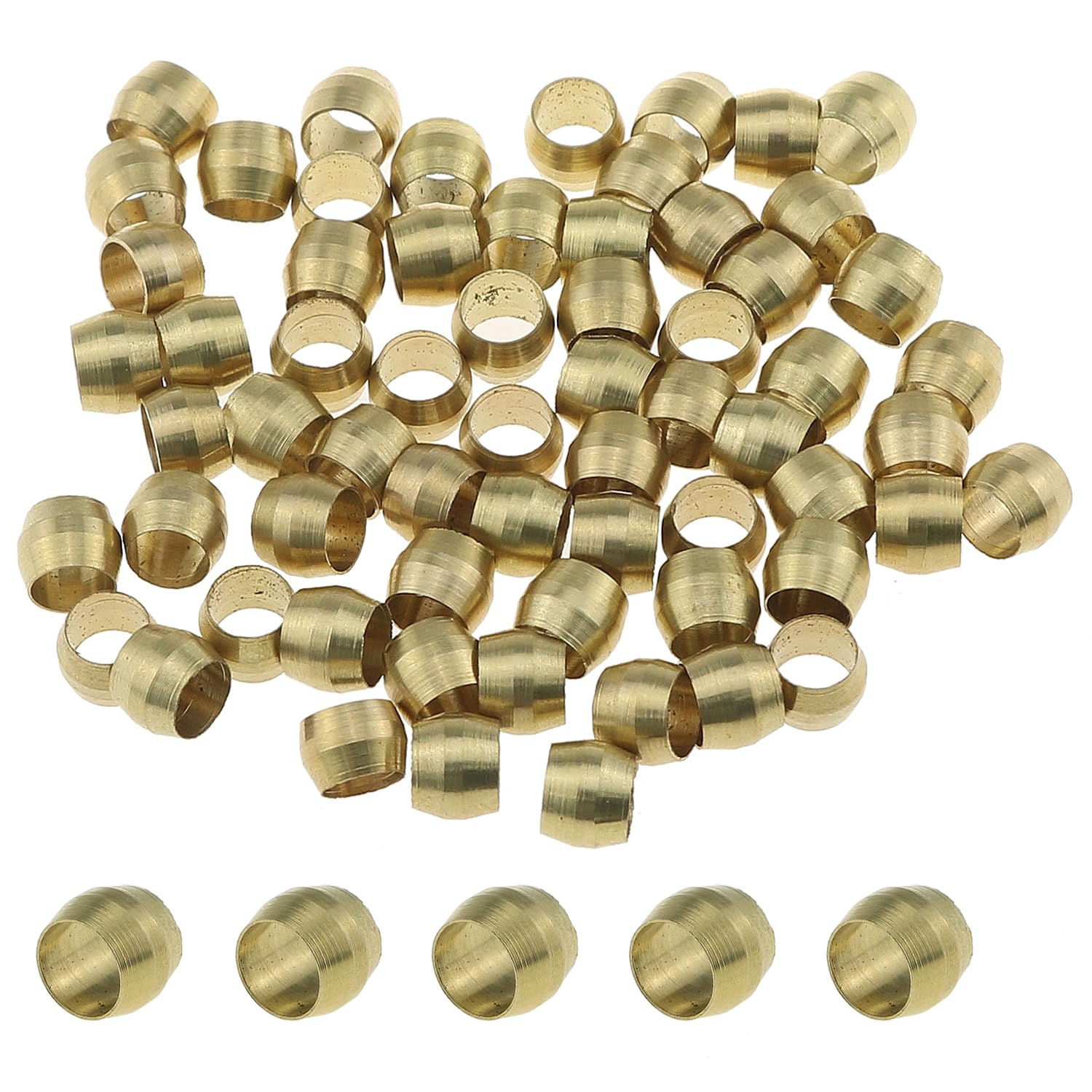 100 Uds casquillos de latón ca - Compression Fitting Brass reseña y precio